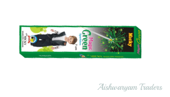 7 CM GREEN SPARKLERS
